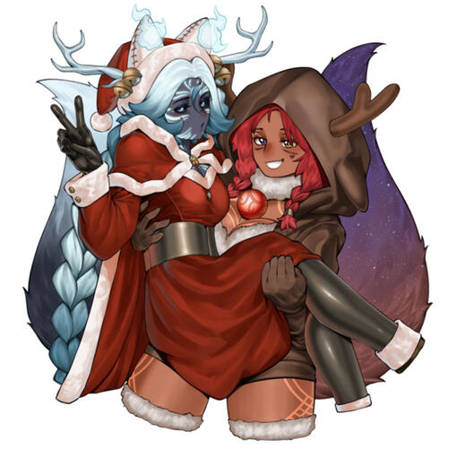 Christmas Waifus