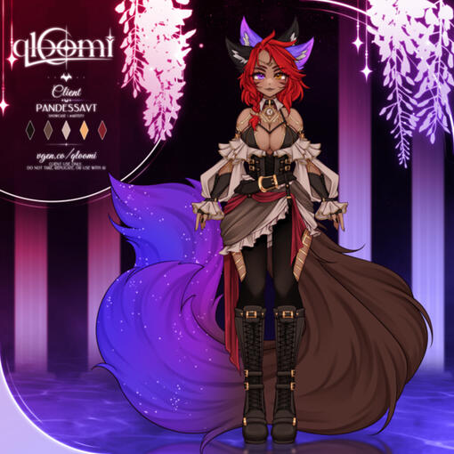 qloomi skeb outfit