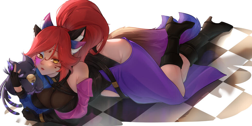 Rogue and her pet