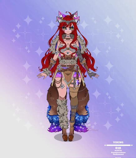 2nd place Viking outfit winner